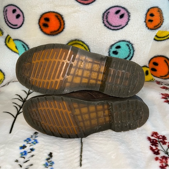 1460 CRAZY HORSE LEATHER LACE UP BOOTS - Picture 7 of 7